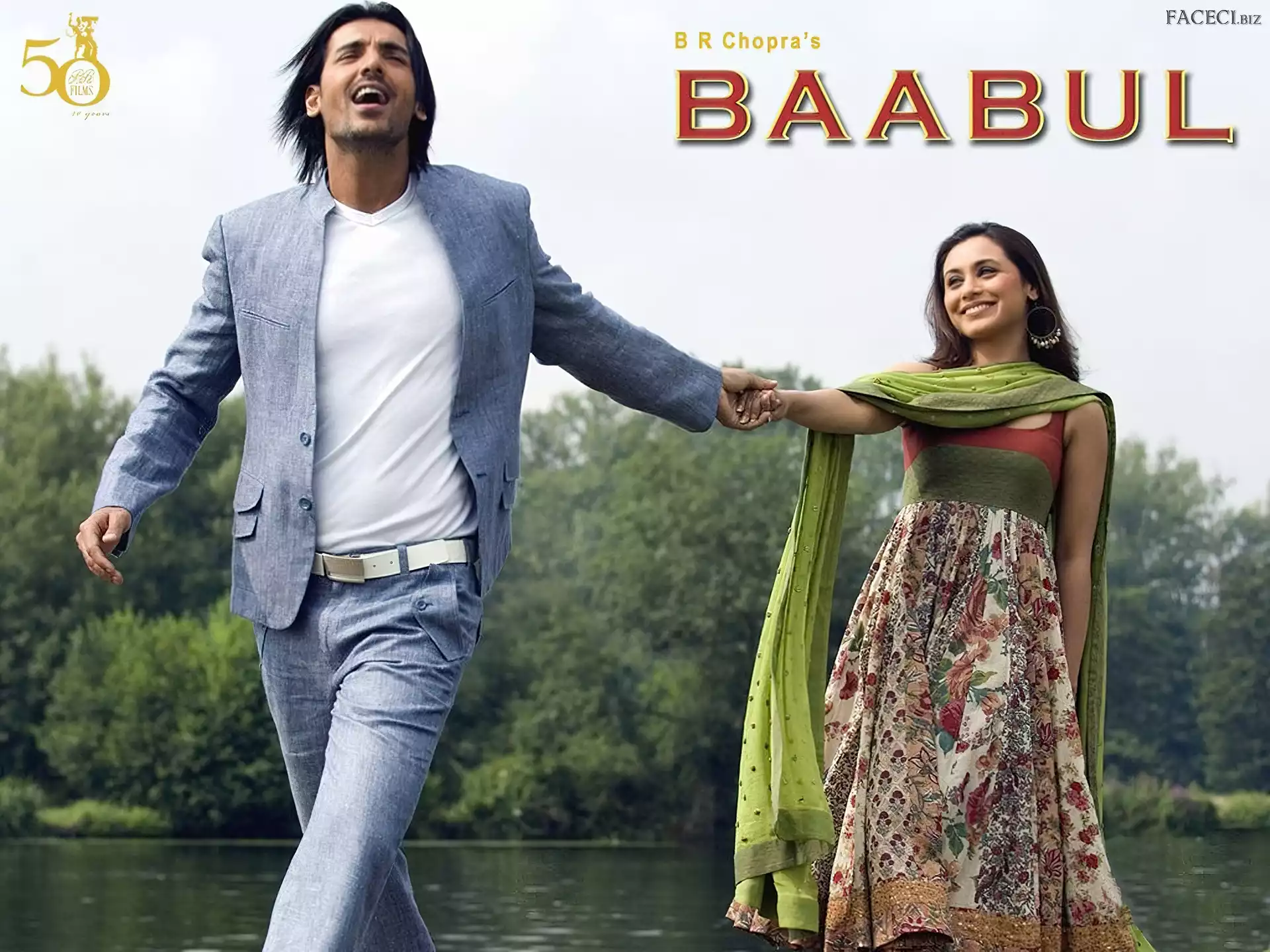 Film, Bollywood, Baabul, Rani, John