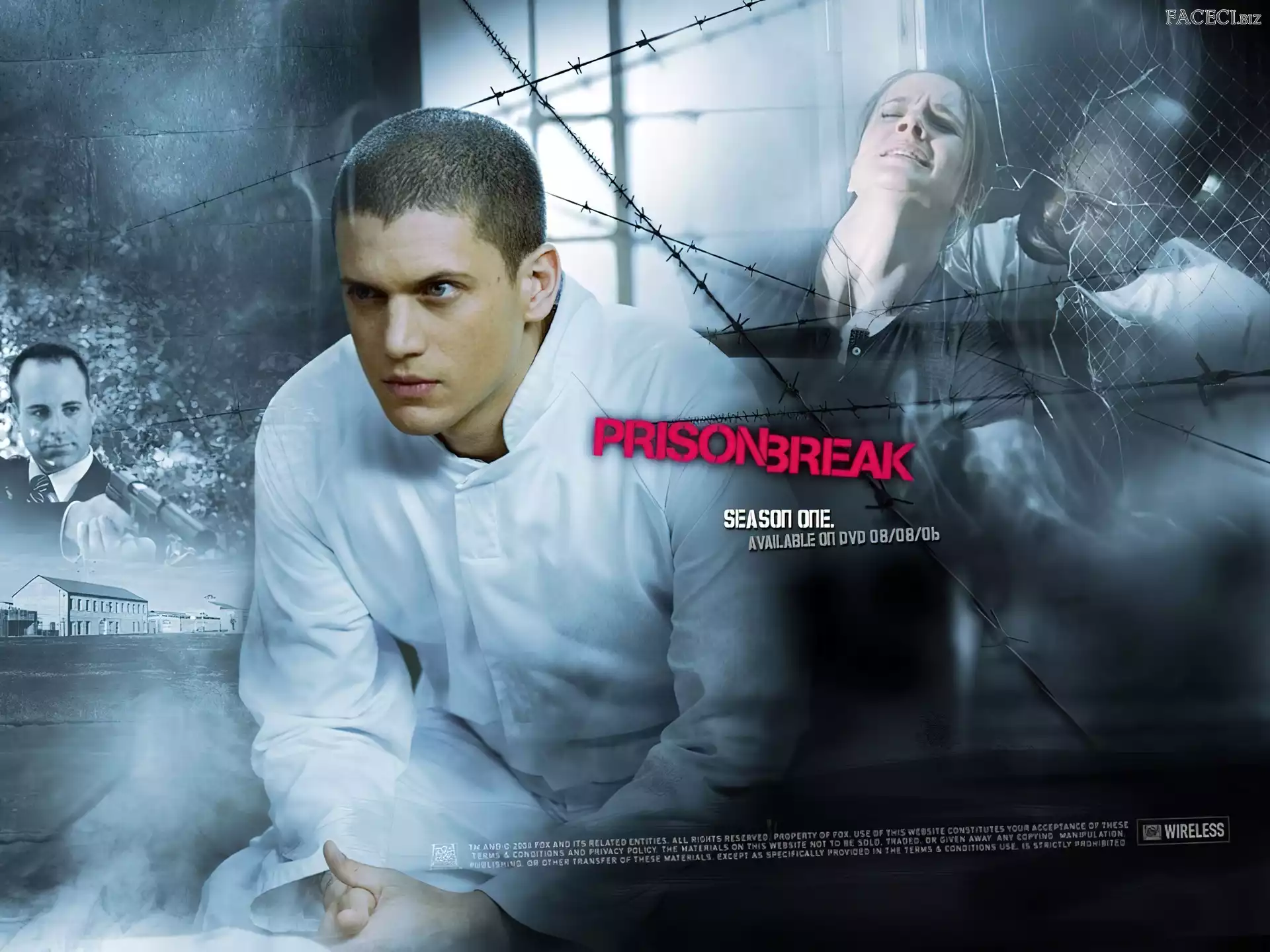Drut, Wentworth Miller, Prison Break, Paul Adelstein, Kolczasty, Skazany na śmierć, Sarah Wayne Callies